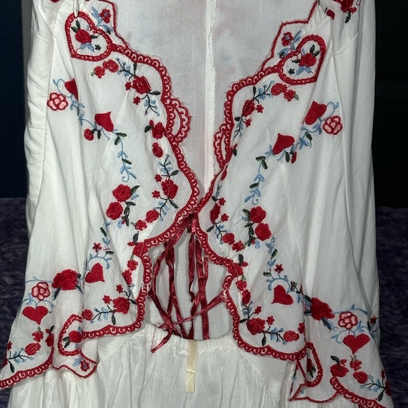 NWT Free People Valenciana Midi Dress - Picture 13 of 13